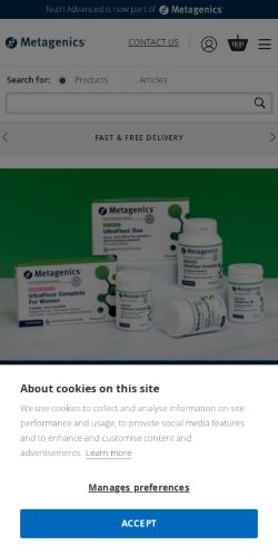 Mobile page screenshot