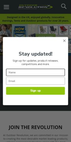 Mobile page screenshot