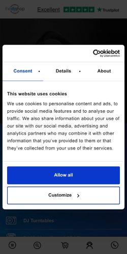 Mobile page screenshot