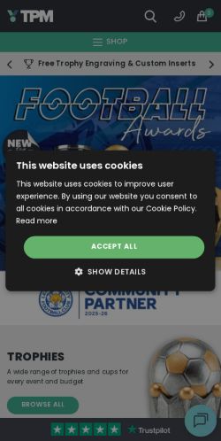 Mobile page screenshot