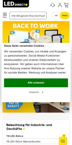 Mobile page screenshot