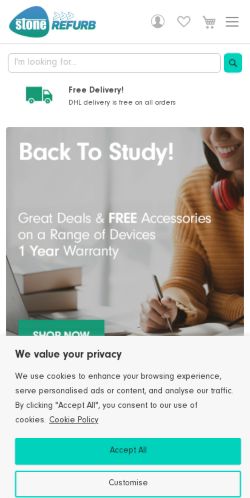 Mobile page screenshot