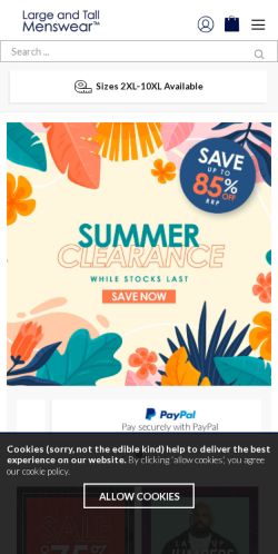 Mobile page screenshot