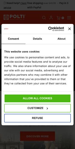 Mobile page screenshot