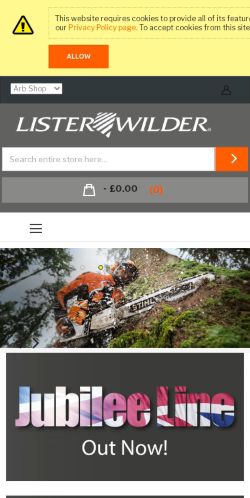 Mobile page screenshot