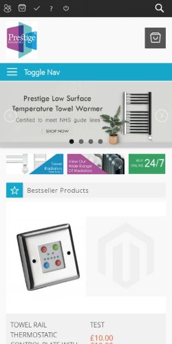 Mobile page screenshot