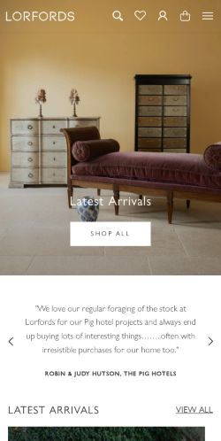 Mobile page screenshot