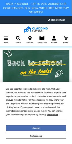 Mobile page screenshot