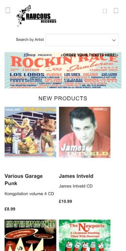 Mobile page screenshot