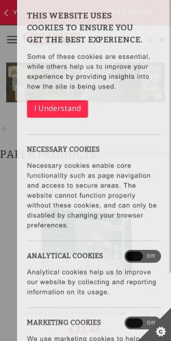 Mobile page screenshot