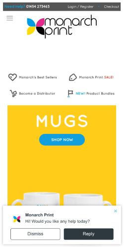 Mobile page screenshot