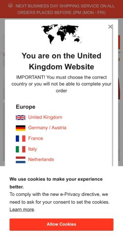 Mobile page screenshot