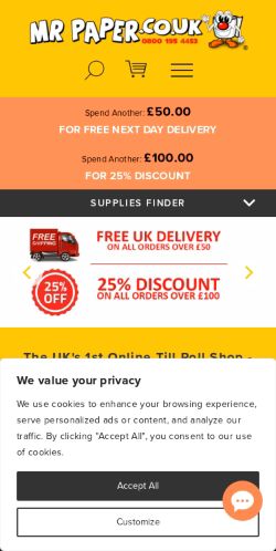 Mobile page screenshot