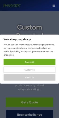 Mobile page screenshot