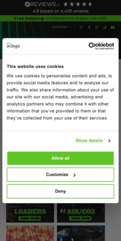 Mobile page screenshot