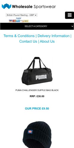 Mobile page screenshot