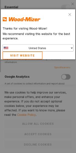 Mobile page screenshot