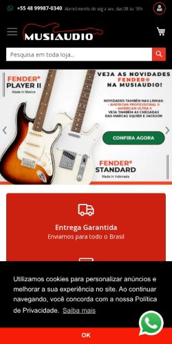 Mobile page screenshot
