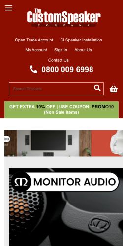 Mobile page screenshot