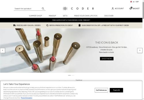 Desktop page screenshot