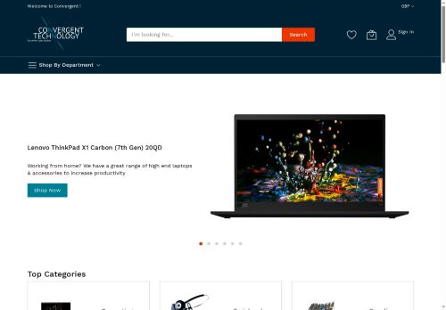 Desktop page screenshot
