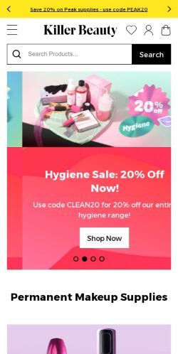 Mobile page screenshot