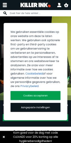 Mobile page screenshot