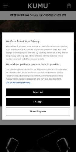 Mobile page screenshot