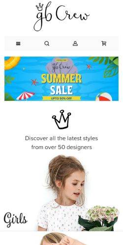 Mobile page screenshot