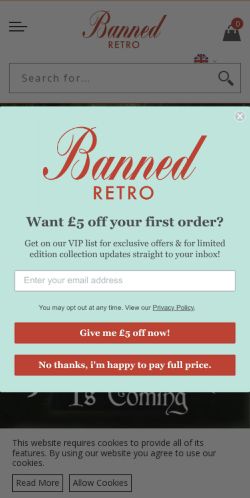 Mobile page screenshot