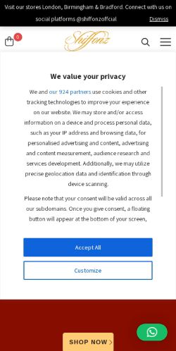 Mobile page screenshot