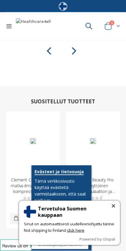 Mobile page screenshot