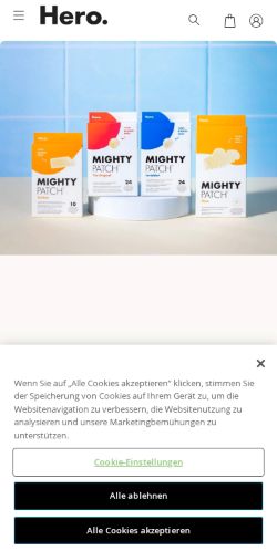 Mobile page screenshot
