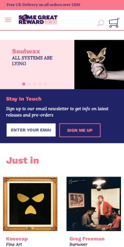 Mobile page screenshot