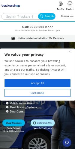 Mobile page screenshot