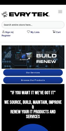 Mobile page screenshot