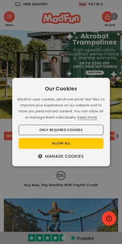 Mobile page screenshot