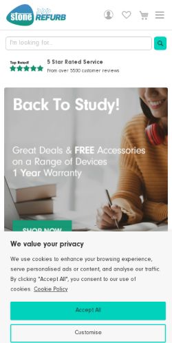 Mobile page screenshot