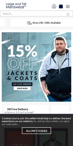 Mobile page screenshot