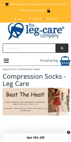 Mobile page screenshot