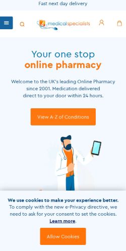 Mobile page screenshot
