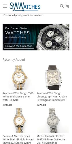Mobile page screenshot