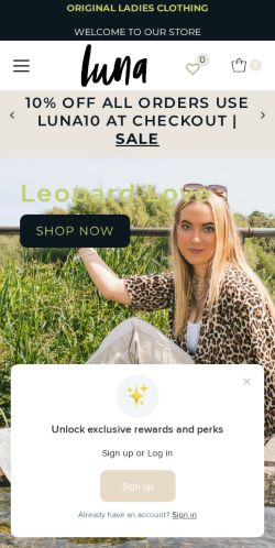 Mobile page screenshot