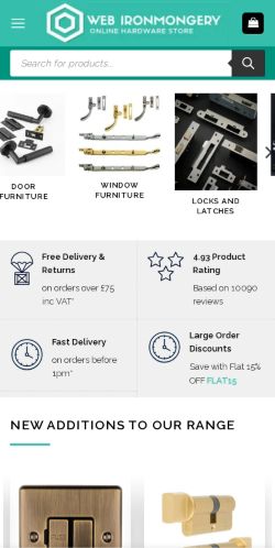 Mobile page screenshot