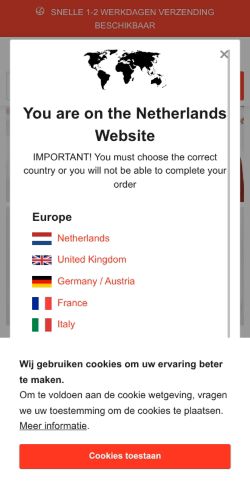 Mobile page screenshot