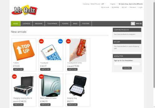 Desktop page screenshot