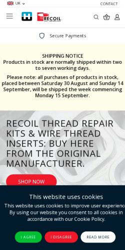 Mobile page screenshot