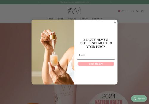 Desktop page screenshot