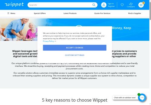 Desktop page screenshot