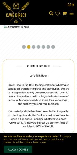 Mobile page screenshot